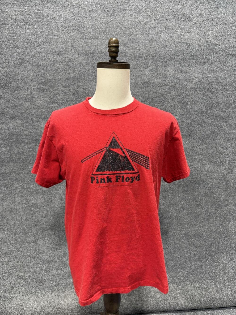 Pink Floyd Shirt Mens Large Red Triangle Logo Band Graphic T-Shirt Tee Rockware